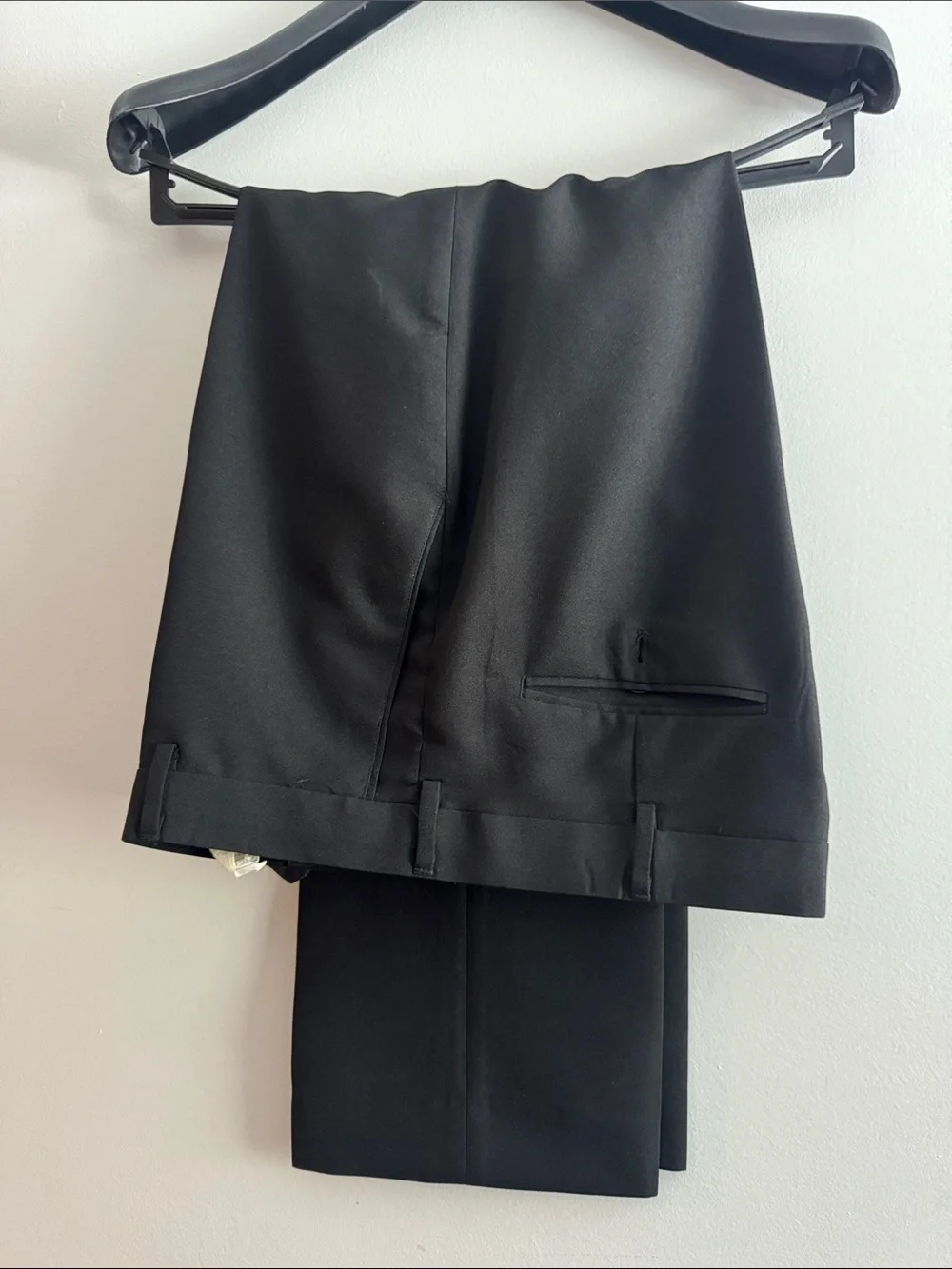 Men's Black Two-Button Blazer